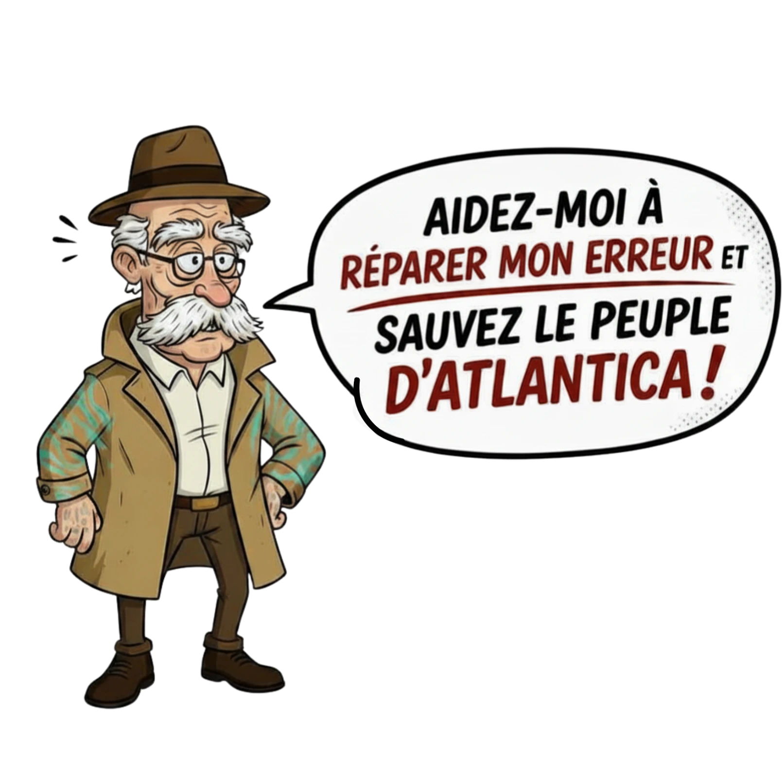 Aidez-moi à réparer mon erreur et sauvez le peuple d'Atlantica !